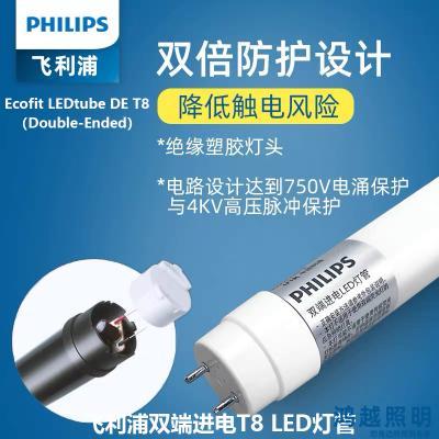 PHILIPS 双端进电 LED T8 灯管高亮版 1200mm 22W 765 G13 929003065140 - 副本