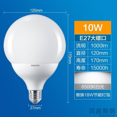 PHILIPS LED Bulb Globe  G120 E27 恒亮型LED Globe球泡 10-75W G120 E27 929002442109